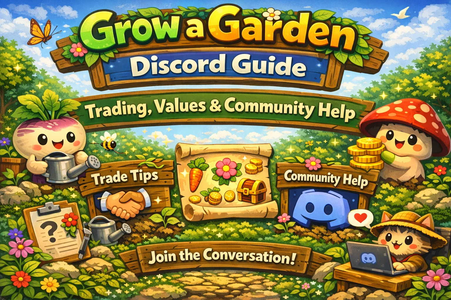 Grow a Garden Discord Guide